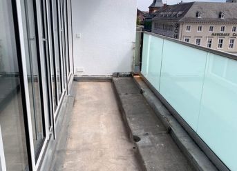 Terrassenbelag, Sanierung einer Terrasse