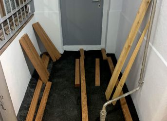 Terrassenbelag, Sanierung einer Terrasse