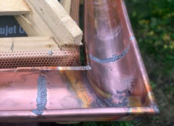 Baublechnerei, Sanierung des Dachs