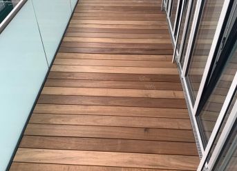 Terrassenbelag, Sanierung einer Terrasse