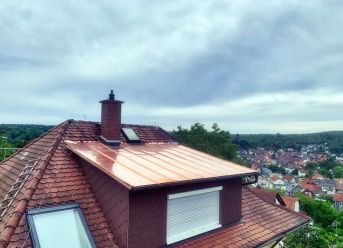 Baublechnerei, Sanierung des Dachs