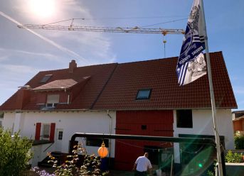 Steildacharbeiten, Sanierung eines Mehrfamilienhauses