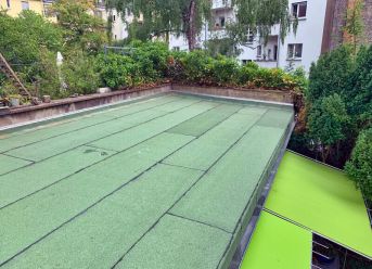 Flachdach, Sanierung eines Flachdachdachs